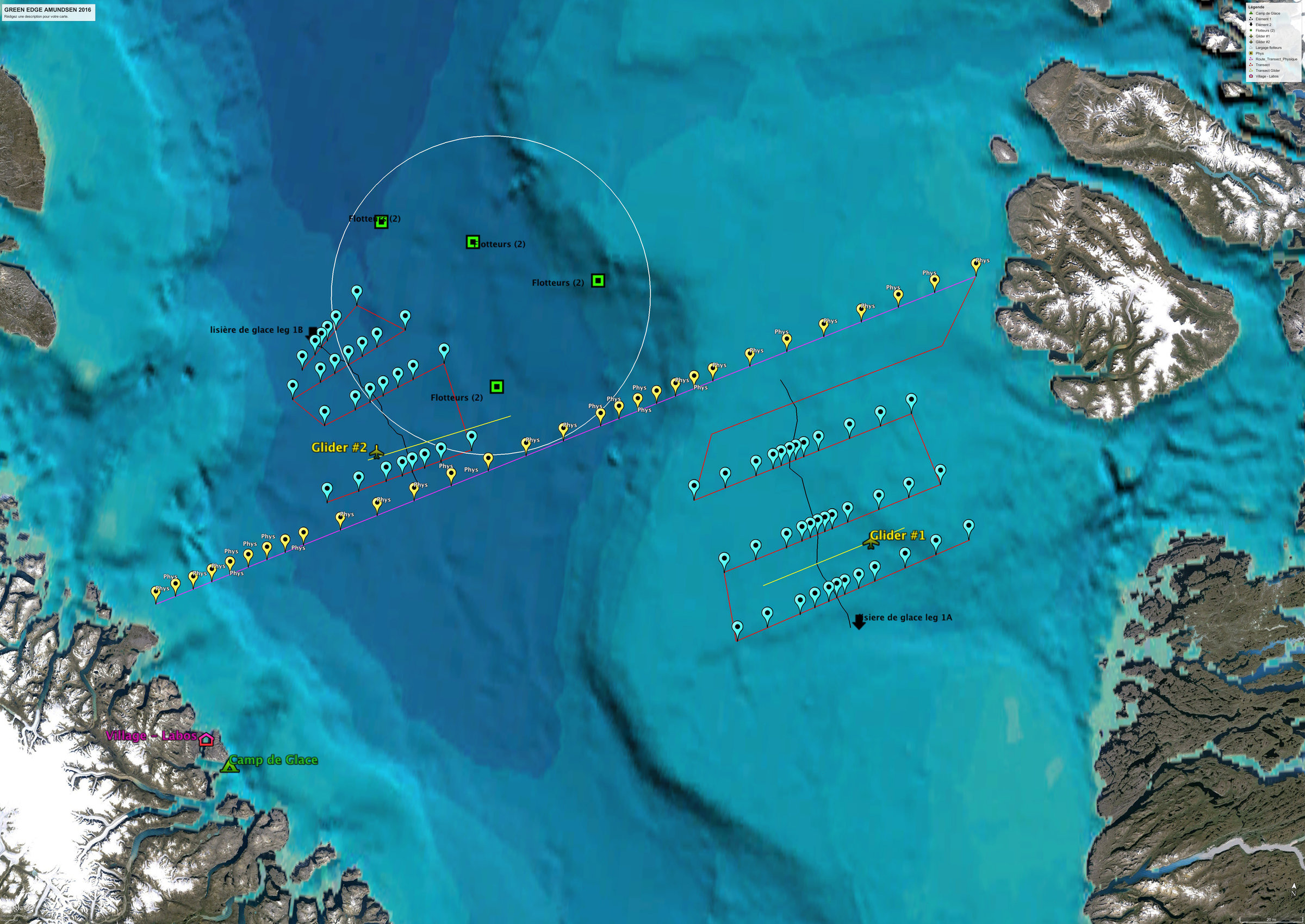 CCGS Amundsen mission plan.