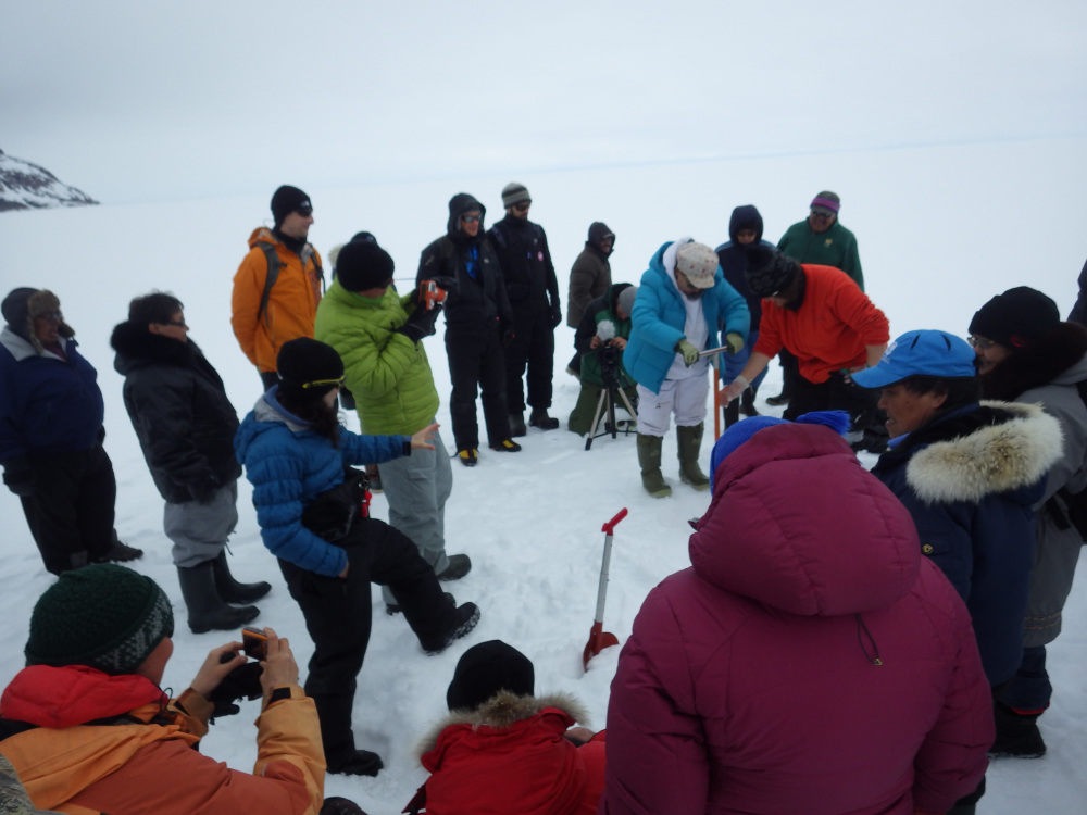 Community Involvement, Ice camp 2015
