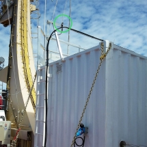 Installation and testing of the radioantenna